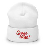 "Grosse bièsse !" Bonnet brodé – Image 8