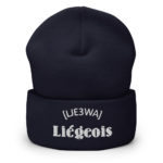 "Liégeois" Bonnet brodé