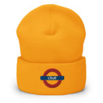 "Métro LÎDJE" Bonnet brodé