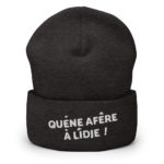 "Quéne afêre à Lîdje !" Bonnet brodé – Image 2