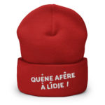 "Quéne afêre à Lîdje !" Bonnet brodé – Image 4
