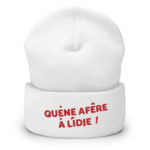 "Quéne afêre à Lîdje !" Bonnet brodé – Image 6