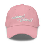 "Carnaval ou festival ?" Casquette brodée – Image 9
