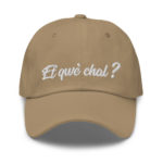 "Et qwè chal ?" Casquette brodée – Image 6