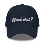 "Et qwè chal ?" Casquette brodée – Image 5