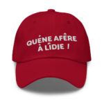 "Quéne afêre à Lîdje !" Casquette brodée – Image 2