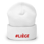 "#LIÈGE" Bonnet brodé