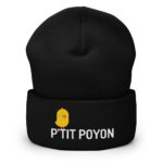 "P'tit poyon" Bonnet brodé – Image 3