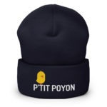 "P'tit poyon" Bonnet brodé – Image 7