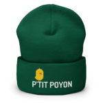 "P'tit poyon" Bonnet brodé – Image 8