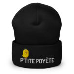 "P'tite poyète" Bonnet brodé – Image 3