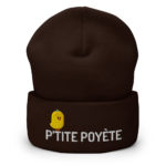 "P'tite poyète" Bonnet brodé – Image 5
