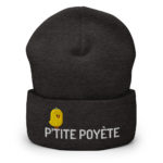 "P'tite poyète" Bonnet brodé – Image 9
