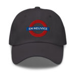 "Métro EN NEUVICE" Casquette brodée