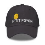 "P'tit poyon" Casquette brodée