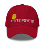 "P'tite poyète" Casquette brodée