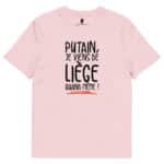 “Putain, je viens de Liège quand même !” Tee-shirt éco-friendly – Image 11