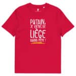 “Putain, je viens de Liège quand même !” Tee-shirt éco-friendly – Image 12