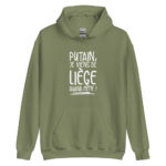"Putain, je viens de Liège quand même !" Sweat à capuche – Image 7