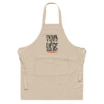 "Putain, je viens de Liège quand même !" Tablier éco-friendly