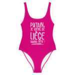 "Putain, je viens de Liège quand même !" Maillot de bain une pièce – Image 9