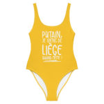 "Putain, je viens de Liège quand même !" Maillot de bain une pièce – Image 7