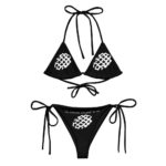 "Ceci n'est pas une gauf' au suc'" Bikini éco-friendly – Image 2