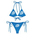 "Ceci n'est pas une gauf' au suc'" Bikini éco-friendly – Image 4