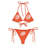 "Ceci n'est pas une gauf' au suc'" Bikini éco-friendly – Image 5