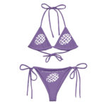 "Ceci n'est pas une gauf' au suc'" Bikini éco-friendly