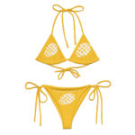 "Ceci n'est pas une gauf' au suc'" Bikini éco-friendly – Image 8