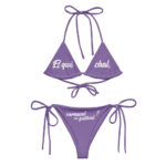 "Et qwè chal, carnaval ou festival ?" Bikini éco-friendly – Image 8