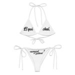 "Et qwè chal, carnaval ou festival ?" Bikini éco-friendly – Image 4