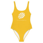 "Ceci n'est pas une gauf' au suc'" Maillot de bain une pièce