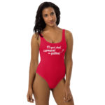 "Et qwè chal, carnaval ou festival ?" Maillot de bain une pièce – Image 11