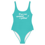 "Et qwè chal, carnaval ou festival ?" Maillot de bain une pièce – Image 10