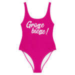 "Grosse bièsse !" Maillot de bain une pièce – Image 5