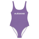 "#LIÉGEOISE" Maillot de bain une pièce – Image 6