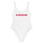 "#LIÉGEOISE" Maillot de bain une pièce
