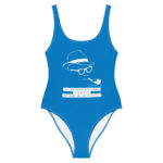 "Je me sens toujours liégeois où que je me trouve." Simenon - Maillot de bain une pièce – Image 6