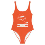 "Je me sens toujours liégeois où que je me trouve." Simenon - Maillot de bain une pièce – Image 8