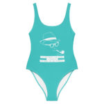 "Je me sens toujours liégeois où que je me trouve." Simenon - Maillot de bain une pièce – Image 9