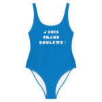 "J'suis chaud boulette !" Maillot de bain une pièce – Image 7