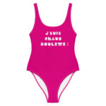 "J'suis chaud boulette !" Maillot de bain une pièce