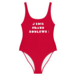 "J'suis chaud boulette !" Maillot de bain une pièce – Image 4
