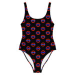 "Les stations de tram" Maillot de bain une pièce – Image 2