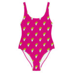 "Les sètchêts d’fritches" Maillot de bain une pièce – Image 5