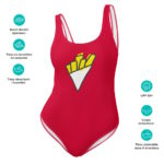 "Li sètchêt d’fritches" Maillot de bain une pièce – Image 12