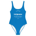 "Liégeoise... Voir aussi Déesse de la Création" Maillot de bain une pièce – Image 6