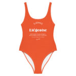 "Liégeoise... Voir aussi Déesse de la Création" Maillot de bain une pièce – Image 8